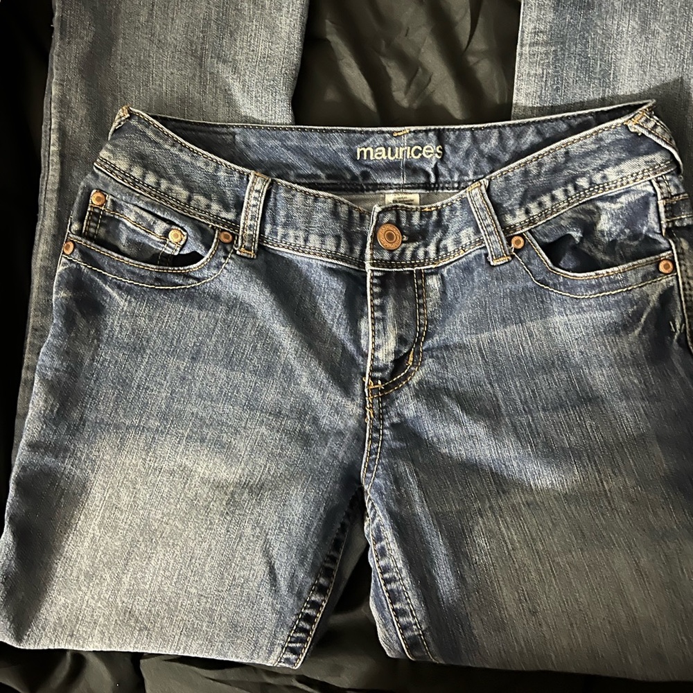 GUC Maurice’s side 7/8 long bootcut jeans